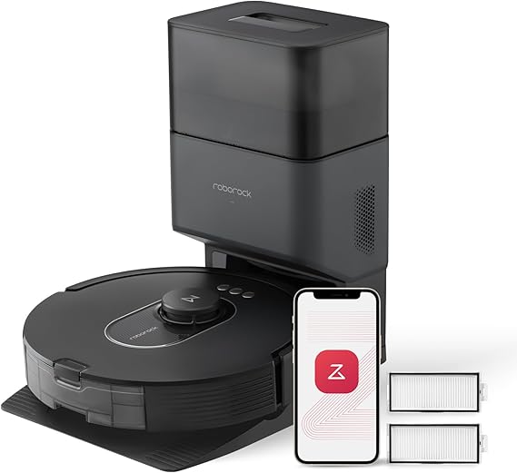 roborock Q5 Max+ Robot Vacuum with Self-Empty Dock, Upgraded from Q5+, 5500 Pa Suction, Including Washable Filter - Best Features